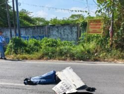 Pelajar 16 Tahun Meninggal Akibat Kecelakaan Lalu Lintas di Jalan Raya Desa Ngabetan, Cerme, Gresik