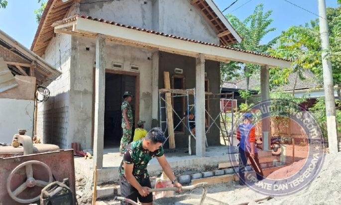 Capai Progres 80% Hasil Rehab RTLH TMMD ke 129 siap Dihuni Kembali