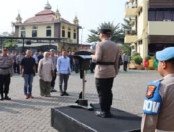 Kapolres Priok Tekankan Disiplin, Integritas, dan Komitmen Anti Narkoba Saat Pimpin Apel Pagi Personel