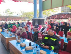 Koramil 0801/02 Kebonagung Amankan Kegiatan Pertunjukan Seni Memperingati Hari Anak Nasional Ke 42