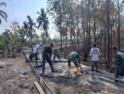 Satgas TMMD Berpacu dengan Waktu, Semangat Gotong Royong Wujudkan Jalan Impian Warga Desa Bercak