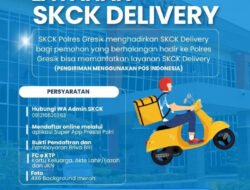 Polres Gresik Menghadirkan Layanan SKCK Delivery Untuk mempermudah Masyarakat