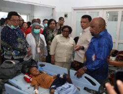 Ribka Haluk Turun Langsung Tinjau Penanganan Dugaan Keracunan MBG di Kabupaten Jayapura