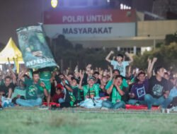 Polda Jatim Gelar Nobar Final Piala Presiden 2026, Ribuan Bonek Mania Dukung Persebaya dari Lapangan Mapolda