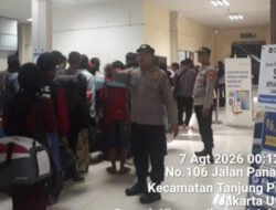 JJOS Polres Priok Pastikan Debarkasi Kapal KM. Kelud dari Batam Berjalan Aman, Tertib, dan Lancar