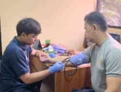 Sidokkes Polres Tanjung Priok Laksanakan Skrining Risiko Penyakit Jantung Koroner bagi Personel PNPP