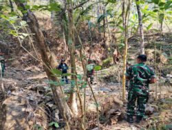 Perlancar Mobilitas Wilayah, Kodim 0801/Pacitan Tinjau Medan Lokasi Pembangunan Jembatan Beton Garuda