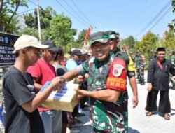 Tim Wasev Mabesad Kunjungi TMMD ke 129 Bulu Lor