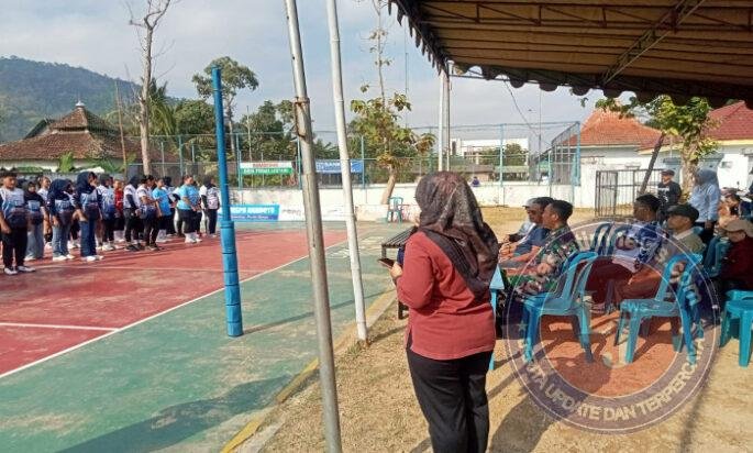 Bentuk Dukungan TNI, Serma Danang Hadiri Pembukaan Turnamen Bola Voli Antar Desa Sekecamatan Ngadirojo