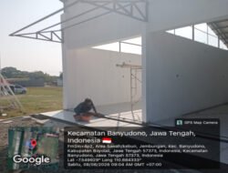 KDKMP Jembungan Terus Dikebut, Pengecoran Lantai Masuk Tahap Pengecoran Lantai