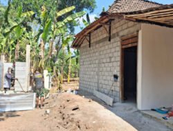Rehab  RTLH Miseni Rampung, Satgas TMMD Lanjutkan Pembangunan Kamar Mandi dan WC