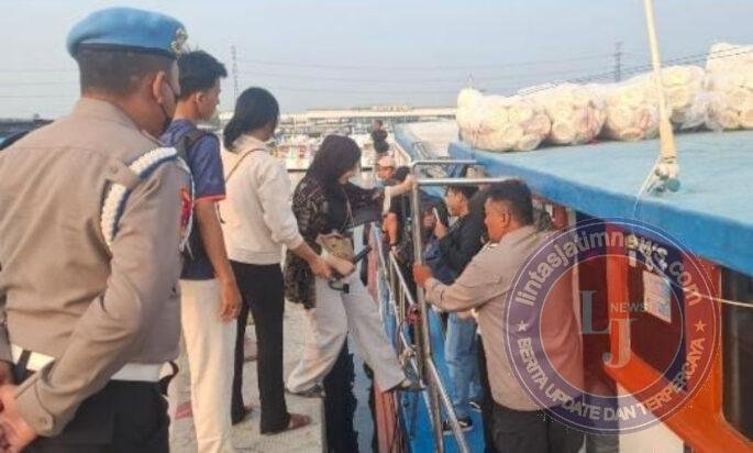 Polsek Kawasan Sunda Kelapa Polres Priok, Perkuat Pelayanan & Pengamanan Wisatawan di Dermaga Kali Adem Muara Angke