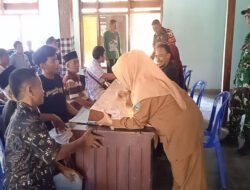 Warga Senang Ada Pelayanan Kependudukan Dari TMMD 129