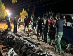 Kamituwo Ngipik Pendongkrak Suksesnya Sasaran Fisik Pemasangan Paving Jalan