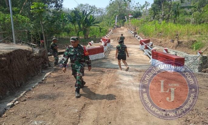 Danki Satgas TMMD 129 Bulu Lor Tinjau Semua Sasaran Fisik. Yakinkan Hari Ini Tuntas