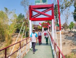 Jembatan Garuda Merah Putih Rampung, Warga Desa Cantel Kini Bisa Tersenyum Bahagia