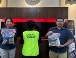 Pembuat Tembakau Sintetis Dibongkar SatResnarkoba Polrestabes Surabaya