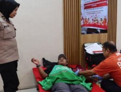 Semarak HUT Kemerdekaan RI; PMJ Merdeka Bersama Masyarakat, Polres Priok Gelar Donor Darah untuk Masyarakat