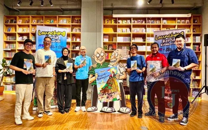 JNE dan Penerbit Gramedia Widiasarana Indonesia (GRASINDO) Luncurkan Komik Pengantar Kebahagiaan, Mengangkat Kisah Para Kurir yang Menghubungkan Kebahagiaan