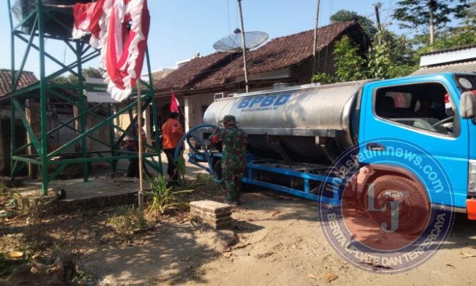6.000 Liter Air Bersih Disalurkan untuk Warga Prambon