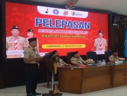 Dua Murid SMPN 1 Pucuk Perkuat Kontingen Kwarcab Lamongan di Jambore Nasional XII 2026