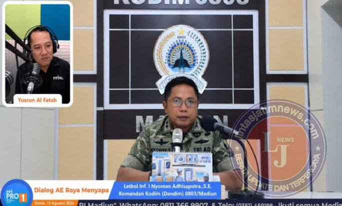 Dari Jembatan Garuda hingga Stunting, Kodim Madiun Sapa Warga Lewat Dialog AE Raya