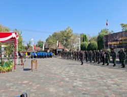 Korsik Pemkab Ponorogo tampil Kompak iringi Upacara Penutupan TMMD ke 129