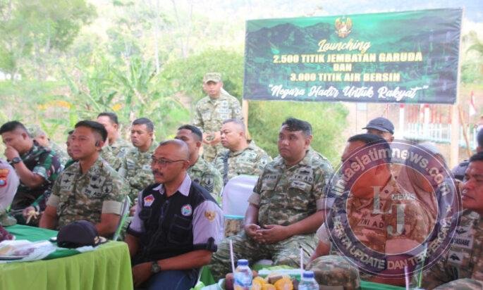 Lima Jembatan Merah Putih di Trenggalek Diresmikan Serentak Secara Virtual