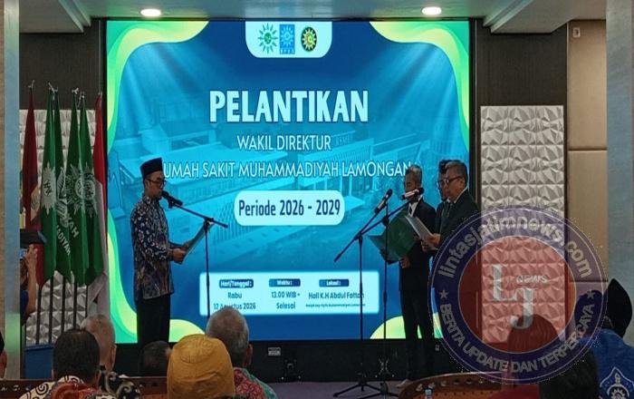Tiga Wakil Direktur RSM Lamongan Dilantik, Siap Perkuat Sinergi Pelayanan Kesehatan