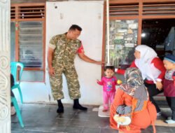 Sehat Sejak Dini, Babinsa Garon Dampingi Warga di Posyandu Kedung Meneng