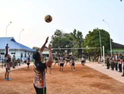 Meriahkan HUT ke 81 Kemerdekaan RI, Kodim Ponorogo Gelar Turnamen Bola Voli Antar Koramil