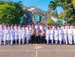 Babinsa Hadiri Pengukuhan dan Pelantikan PASKIBRA SMKN 08/Surakarta