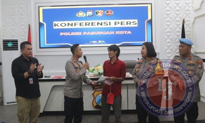 Polres Pasuruan Kota Bongkar Jaringan Curanmor, Tersangka dan Penadah Diamankan