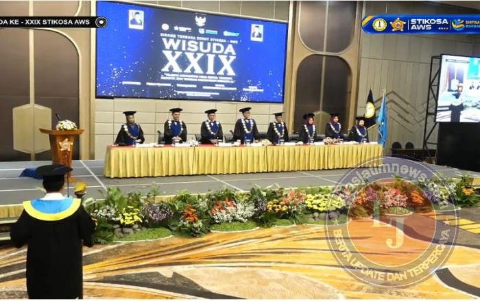 Wisuda XXIX STIKOSA-AWS : Tangguh, Inovatif, dan Tangkas Menghadapi Disrupsi AI