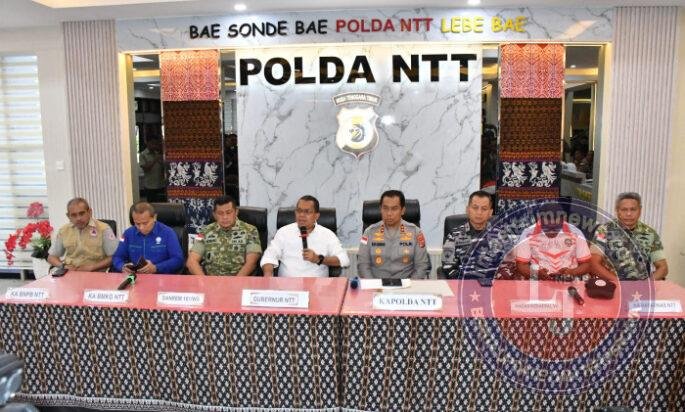 Kapolda NTT dan Gubernur Sampaikan Penanganan Gempa Flores: Fokus Evakuasi, Data Korban, dan Cegah Hoaks
