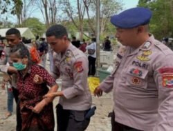 Hadapi Gempa Flores, Polda NTT dan Polres Jajaran Kerahkan 845 Personel ke Wilayah Terdampak