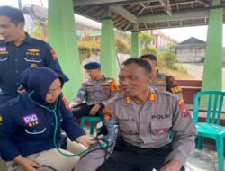 Polres Probolinggo Periksa Kesehatan Personel Pengamanan Bromo Pascakarhutla