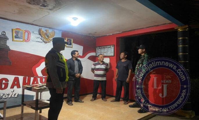 Babinsa Koramil Jatiroto Laksanakan Patroli Malam, Wujudkan Keamanan dan Kondusivitas Wilayah
