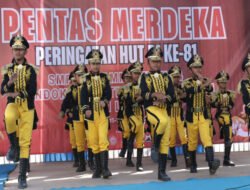 Tim PBB MIM-16 Karangasem Getarkan Panggung HUT Ke-81 RI di Seloji
