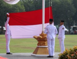 Dandim Ngawi Bersama Jajaran Forkopimda Ikuti Upacara Peringatan HUT RI Ke 81
