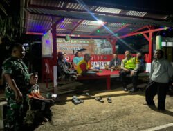 Babinsa Koramil Paranggupito Laksanakan Patroli Malam untuk Jaga Kondusivitas Wilayah