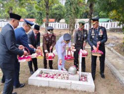 Ziarah Nasional HUT RI ke-81, Dandim Boyolali Ajak Generasi Muda Teladani Semangat Pahlawan