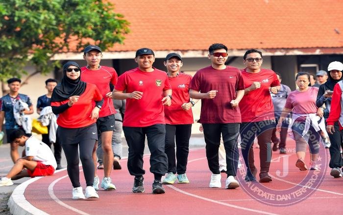 Bergerak Bersama untuk Hidup Sehat, ASN KALCER Surabaya ikuti ASN RUN 2026