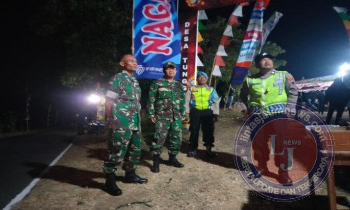 Babinsa Koramil Slogohimo Bersama Anggota Polsek Laksanakan Patroli Malam untuk Jaga Keamanan Wilayah