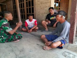 Komsos, Upaya Babinsa Kodim Ponorogo Terus Dekat Dengan Warga