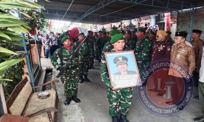 Kasdim 0724/Boyolali Pimpin Upacara Pemakaman Militer, Lepas Prajurit Terbaik dengan Penghormatan Terakhir