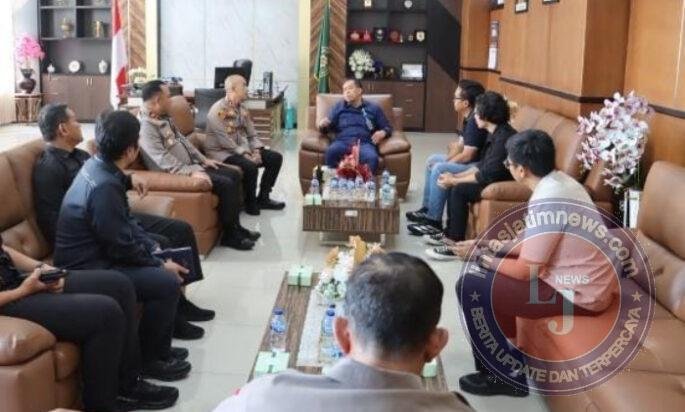Perkuat Sinergi, Kapolres Pelabuhan Tanjung Priok Sambangi Pengadilan Negeri Jakarta Utara