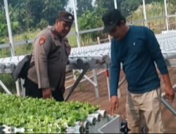 Polsek Rembang Pantau Lahan P2B di Desa Pekoren Dukung Ketahanan Pangan