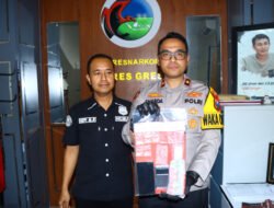 Polres Gresik Tangkap Residivis Pengedar Sabu, Modalnya dari Uang Judi Online