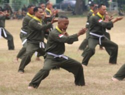 Dari Lapangan Gajah Mada, Prajurit Kodim Madiun Ikuti UKT PSM